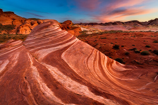 Fire Wave in Valley of Fire State Park, Nevada