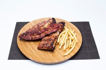 alimento, carne, comida, chapa, cena, gallina, a la parrilla, frita, ensalada, guisos, salsa, blanco, epicúreo, verduras, carne, cocido, salubre, verduras, jitomate, cocina, almuerzo, aperitivo, cerdo