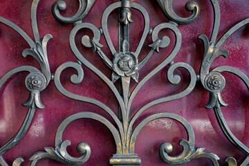 Ornamental grid detail