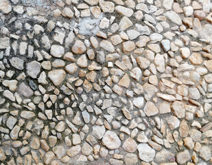 cobblestone road old antique for the background