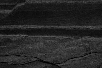 Fototapeta premium Dark grey black slate background or texture.