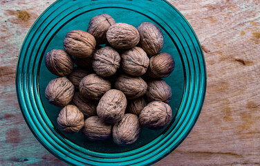 walnuts in a bowl