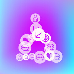 Social media marketing, Communication networking