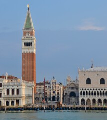Fototapeta na wymiar St Marks Basin or Bacino San Marco in Venice Italy