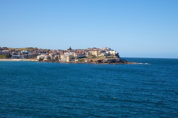 View of Bondi Beach Sydney NSW Australia