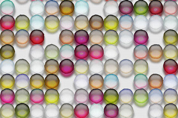 Fototapeta na wymiar glossy balls pattern design