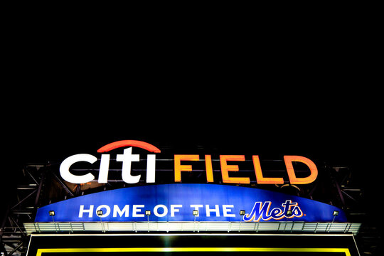 New York, NY, U.S.A. - Citi Field in Night: Citi Field is a baseball park located in Flushing Meadows&ndash;Corona Park in New York City.