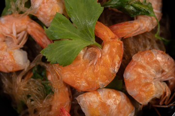 Baked Shrimp with Glass Noodles.