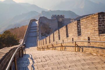 La Grande Muraille de Chine sur le site de Badaling à Pékin, Cahina