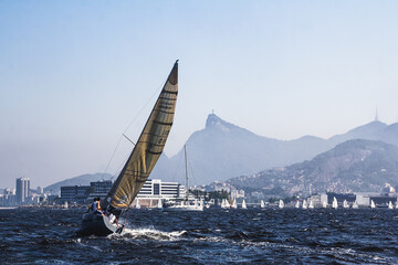sailboat on the sea