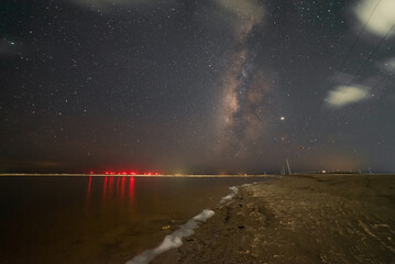 Milky Way observed from Las Coloradas, Mexico