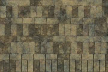 brick concrete tile design