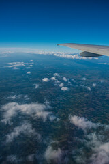 Vista Aerea de Mexico llegando a Coatzacoalcos en el Golfo de Mexico