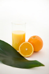 orange and orange juice