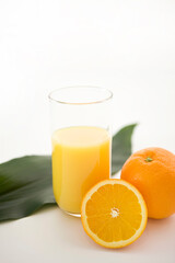 orange and orange juice