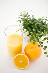orange and orange juice