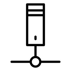 data line style icon. suitable for the needs of your creative project