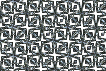 grille and Celtic pattern design