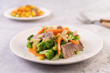 Stir-Fried Mixed Vegetables with Pork