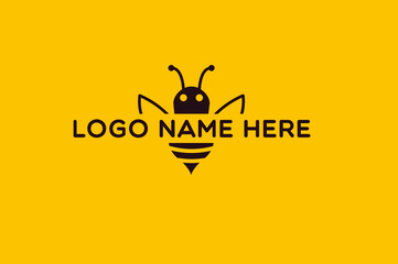 Awesome Honey Bee Logo, Iconic, Minimalist, Eye catching Brand or Business Identity Design