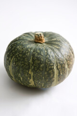 fresh pumpkin on white background