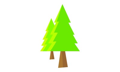pine tree vector