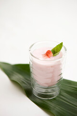 homemade strawberry juice