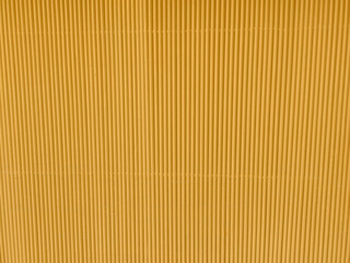 brown color metal plate Siding. Seamless surface of galvanize steel. Industrial building wall made of corrugated metal sheet, flat background photo texture.