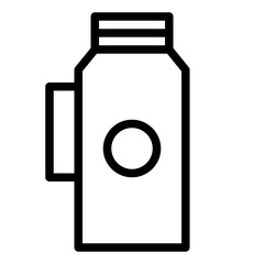 line drink style icon. suitable for the needs of your creative project
