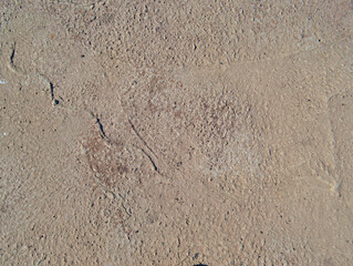 concrete surface with protruding small stones