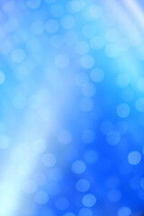 blue blurred bokeh for background