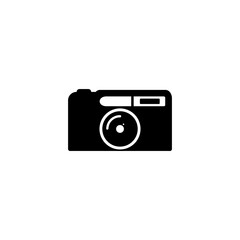 camera icon vector symbol isolated illustration white background