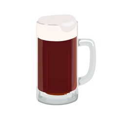 黒ビール　イラスト
