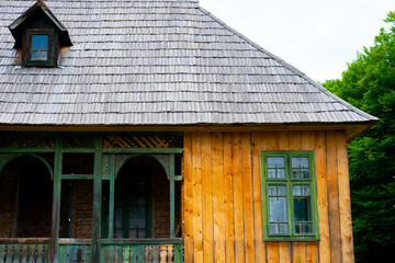 the house from the traditional and authentic village in the country