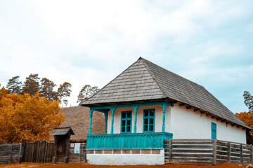 the house from the traditional and authentic village in the country