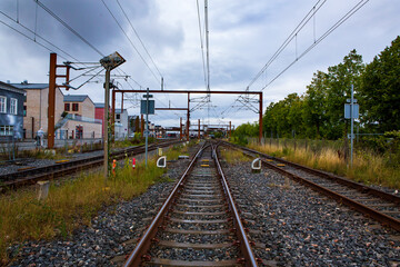 railway in the countryside