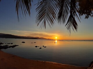 sunset on the beach, Koh Samui