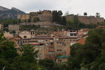 Fototapeta premium Berga, village of Barcelona. Catalonia,Spain