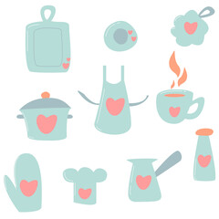 Set onhe kitchen theme