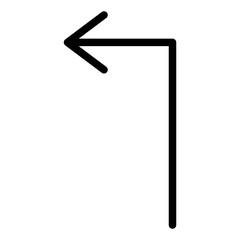 arrow line style icon. suitable for the needs of your creative project