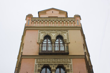 Old historical building in Old Town of Toledo, Spain