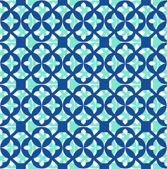 Seamless geometric pattern background in Indian, Turkish style. Endless pattern can be used for ceramic tile, wallpaper, linoleum, textile, web page background. Vector