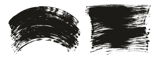 Flat Fan Brush Regular Curved & Long Background Mix High Detail Abstract Vector Background Mix Set 