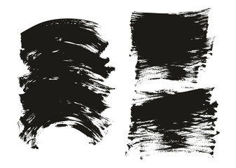 Flat Fan Brush Regular Curved & Long Background Mix High Detail Abstract Vector Background Mix Set 