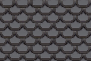 scale armour and disk pattern