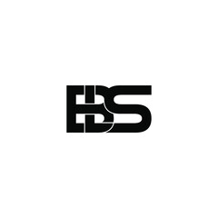 lbs letter original monogram logo design