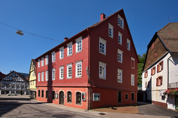 Fototapeta na wymiar Alpirsbach Rathaus