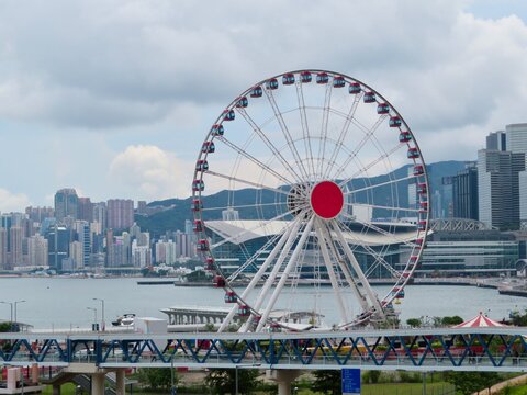 Observation Wheel in Hong Kong