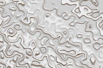 white silk textured creame background,Closeup of rippled satin fabric with soft waves