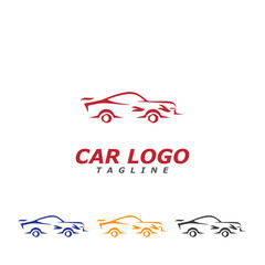 Auto car Logo Template vector